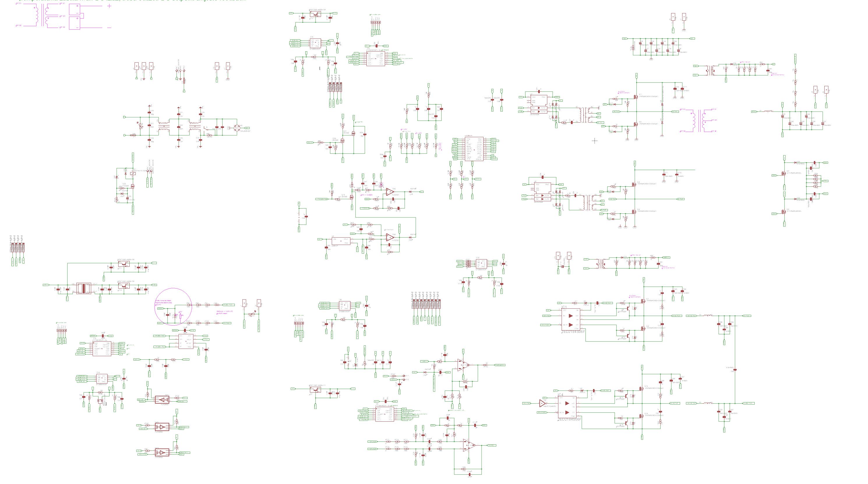 REV10 schematic showing the expanded full-system electrical design.